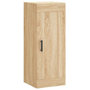 skab 34,5x34x180 cm konstrueret træ sonoma-eg