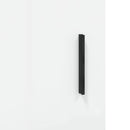 skab 34,5x34x180 cm konstrueret træ hvid
