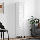 skab 34,5x34x180 cm konstrueret træ hvid