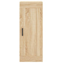 skab 34,5x34x180 cm konstrueret træ sonoma-eg