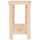 arbejdsbord 110x50x80 cm massivt fyrretræ