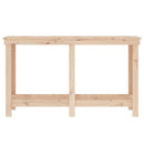 arbejdsbord 140x50x80 cm massivt fyrretræ