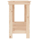 arbejdsbord 180x50x80 cm massivt fyrretræ
