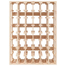 vinreol 70x33x94 cm massivt fyrretræ