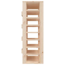 vinreol 70x33x94 cm massivt fyrretræ