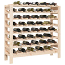 vinreol 109,5x30x107,5 cm massivt fyrretræ