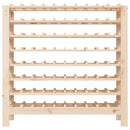 vinreol 109,5x30x107,5 cm massivt fyrretræ