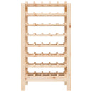 vinreol 61,5x30x107,5 cm massivt fyrretræ