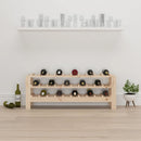 vinreol 109,5x30x42 cm massivt fyrretræ