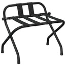 kuffertstativ med ryglæn 56x39x52 cm sort