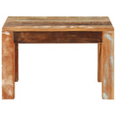 sofabord 55x55x35 cm massivt genbrugstræ