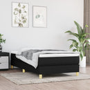 kontinentalseng med madras 90x190 cm stof sort