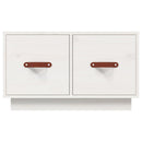 sofabord 60x53x35 cm massivt fyrretræ hvid