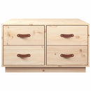 sofabord 80x80x45 cm massivt fyrretræ