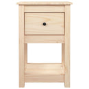 sengeborde 2 stk. 40x35x61,5 cm massivt fyrretræ