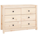 kommode 100x40x72 cm massivt fyrretræ