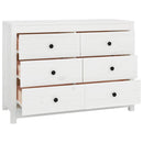 kommode 100x40x72 cm massivt fyrretræ hvid