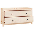 kommode 100x40x54 cm massivt fyrretræ
