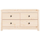 kommode 100x40x54 cm massivt fyrretræ