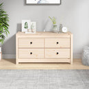 kommode 100x40x54 cm massivt fyrretræ