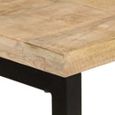 spisebord 110x50x76 cm massivt mangotræ