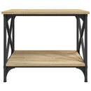 sidebord 55x38x45 cm konstrueret træ sonoma-eg
