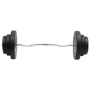 curl-vægtstang med skiver 60 kg