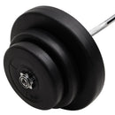 curl-vægtstang med skiver 60 kg