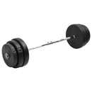 curl-vægtstang med skiver 90 kg