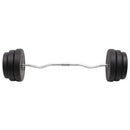 curl-vægtstang med skiver 90 kg