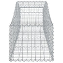 buede gabionkurve 30 stk. 200x50x40/60 cm galvaniseret jern