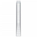 buede gabionkurve 6 stk. 400x30x220/240 cm galvaniseret jern