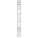 buede gabionkurve 6 stk. 200x30x220/240 cm galvaniseret jern
