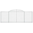 buede gabionkurve 13 stk. 300x30x100/120 cm galvaniseret jern