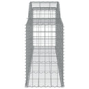 buede gabionkurve 20 stk. 300x50x80/100 cm galvaniseret jern