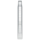 buede gabionkurve 3 stk. 400x30x220/240 cm galvaniseret jern