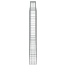 buede gabionkurve 4 stk. 400x30x220/240 cm galvaniseret jern