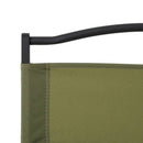 campingstole 2 stk. 54x43x59 cm oxfordstof beige