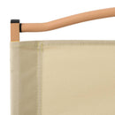 campingstole 2 stk. 54x55x78 cm oxfordstof beige