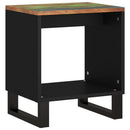 sofabord 40x31x46 cm massivt genbrugstræ og konstrueret træ