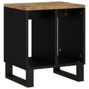 sidebord 40x31x46 cm massivt mangotræ og konstrueret træ