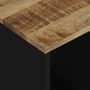 sidebord 40x31x46 cm massivt mangotræ og konstrueret træ