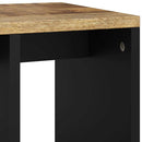 sidebord 40x31x46 cm massivt mangotræ og konstrueret træ