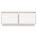 sofabord 80x50x35 cm massivt fyrretræ hvid