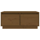 sofabord 80x50x35 cm massivt fyrretræ gyldenbrun