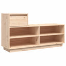 skoreol 110x34x61 cm massivt fyrretræ