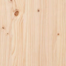 skoreol 110x34x61 cm massivt fyrretræ