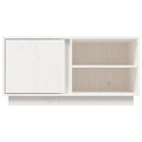 tv-bord 80x35x40,5 cm massivt fyrretræ hvid