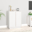 skænk 60x35x80 cm massivt fyrretræ hvid