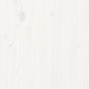 sofabord 80x55x40,5 cm massivt fyrretræ hvid